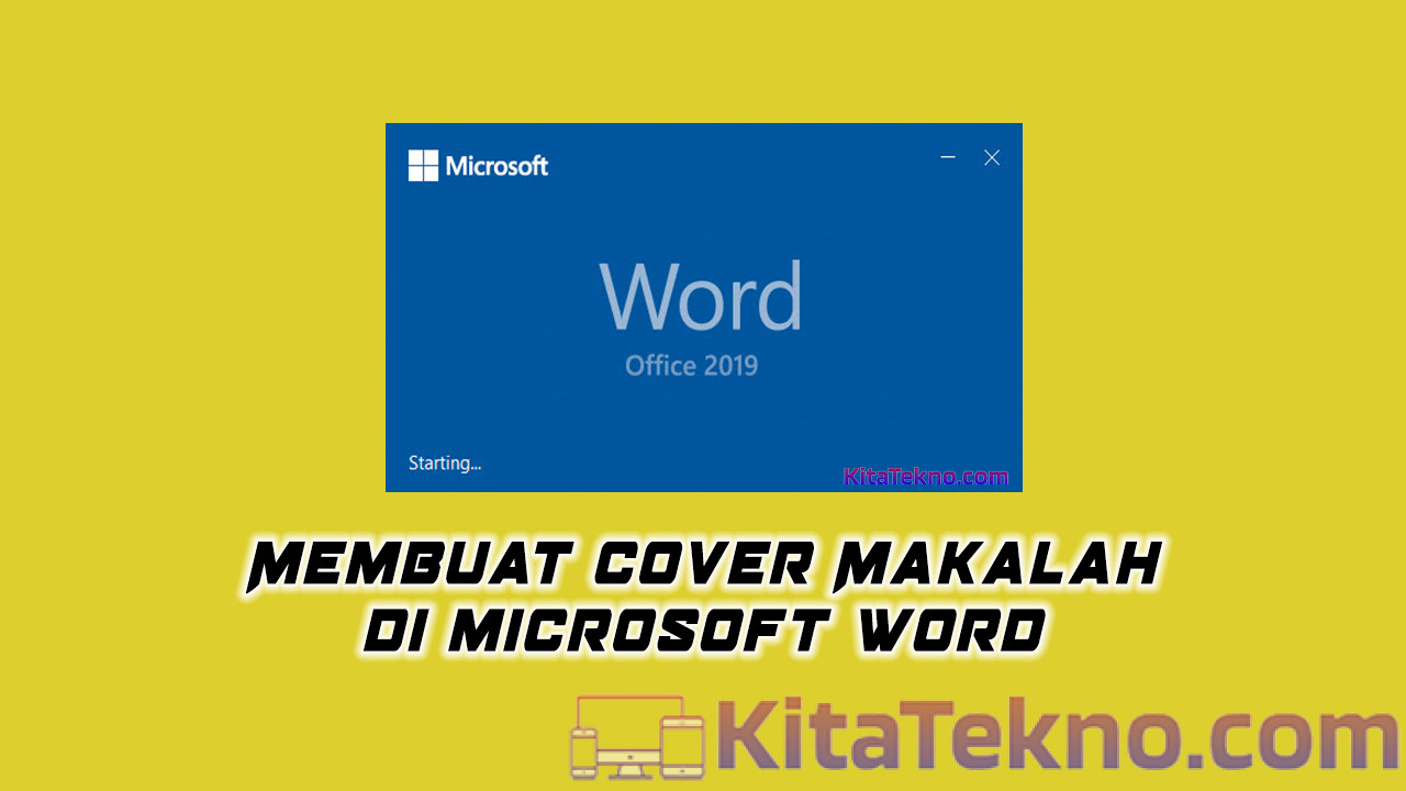 Cara Membuat Cover Makalah