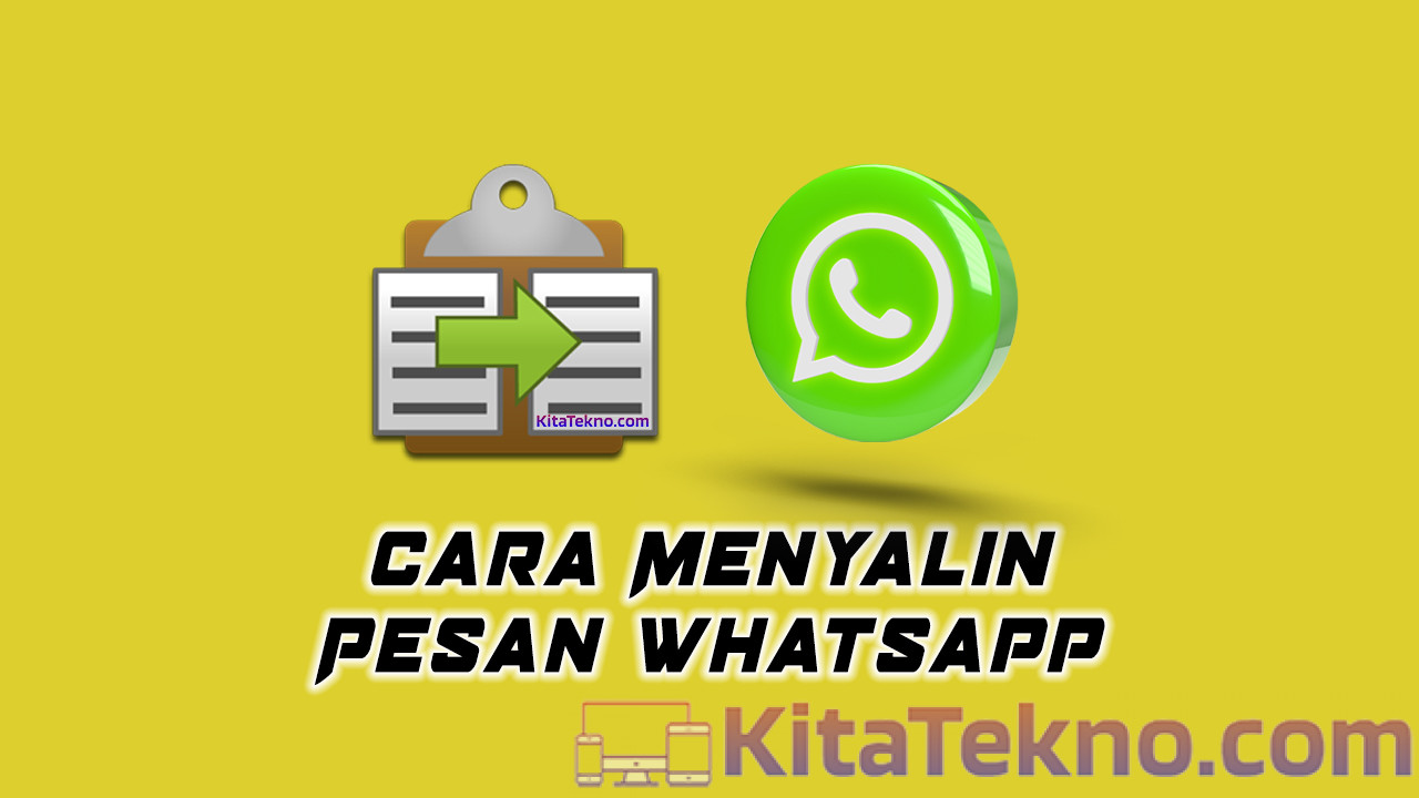 Cara Menyalin Pesan Whatsapp