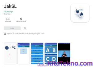 Aplikasi Belajar Bahasa Isyarat JakSL