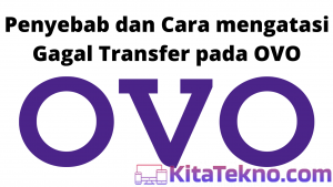 OVO Tidak Bisa Transfer