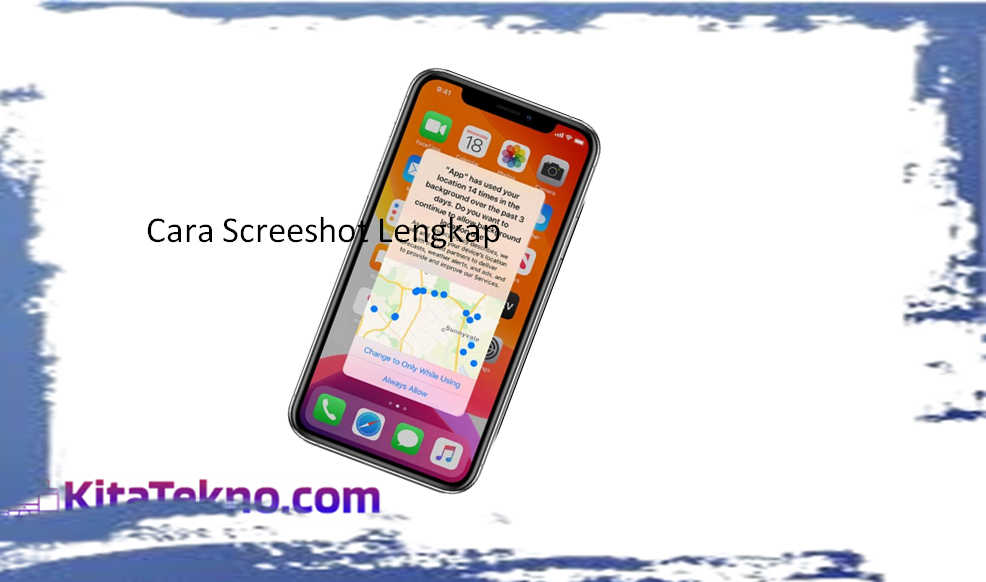 Cara Screenshot iPhone